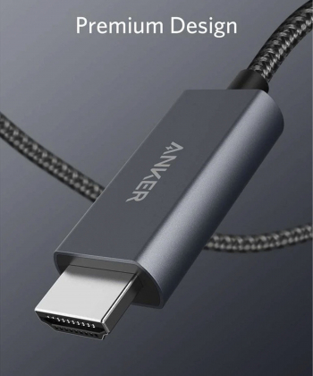 کابل تبدیل USB-C به HDMI 4K انکر مدل A8730 به طول 1.8 متر