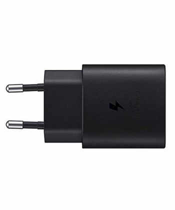 شارژر اصلی سوپرفست 25 وات سامسونگ اروپایی با کابل تایپ سی Samsung Travel Adapter Charging EP-TA800 25W