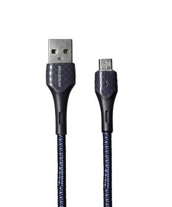 کابل تبدیل USB به microUSB کینگ استار مدل K02A طول 1.1 متر