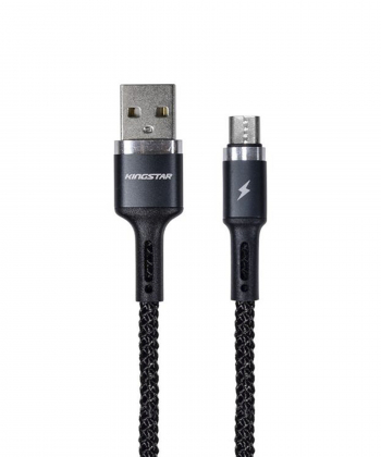 کابل تبدیل USB به microUSB کینگ استار مدل K325A طول 1 متر