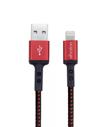 کابل تبدیل USB به لایتنینگ سیبراتون مدل S224i طول 1.1 متر