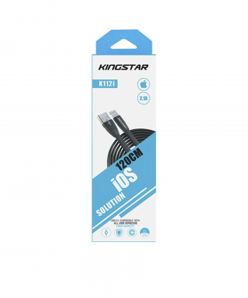 کابل تبدیل USB به لایتنینگ کینگ استار مدل K112i طول 1.20 متر