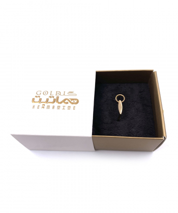 انگشتر مینیمال درنا هماتیت گلد Hematite Gold کد 130952