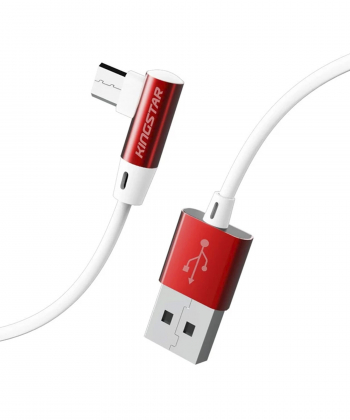 کابل تبدیل USB به microUSB کینگ استار مدل K80A طول 1.2 متر