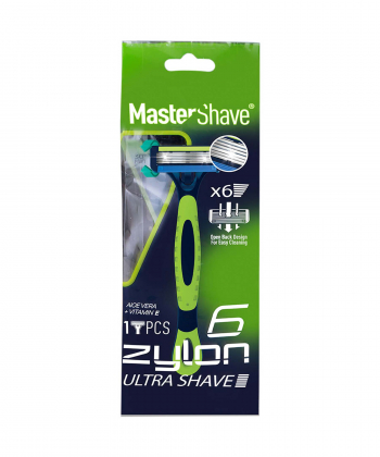 خودتراش شش لبه مردانه مستر شیو Master Shave بسته 1 عددی