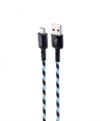 کابل تبدیل USB به microUSB سیبراتون مدل S224 طول 1.1 متر