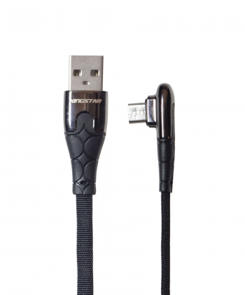 کابل تبدیل USB به microUSB کینگ استار مدل K46A طول 1 متر