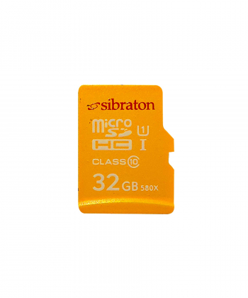 کارت حافظه microSDHC سیبراتون مدل 580X کلاس 10 استاندارد UHS-I U1 سرعت 85MBps ظرفیت 32 گیگابایت