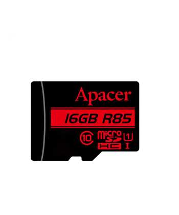 کارت حافظه microSDHC اپیسر مدل AP16G کلاس 10 استاندارد UHS-I U1 سرعت 85MBps ظرفیت 16 گیگابایت