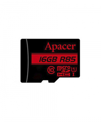 کارت حافظه microSDXC اپیسر مدل AP16G کلاس 10 استاندارد UHS-I U1 سرعت 85MBps ظرفیت 64 گیگابایت به همراه آداپتور SD