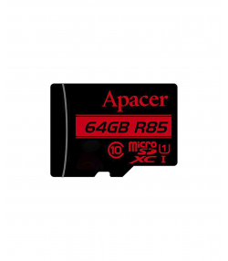 کارت حافظه microSDXC اپیسر مدل AP64G کلاس 10 استاندارد UHS-I U1 سرعت 85MBps ظرفیت 64 گیگابایت