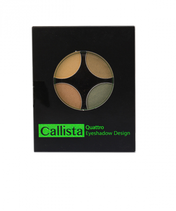 سایه چشم چهار رنگ کالیستا Callista مدل Quattro Eye Design وزن 2.5 گرم