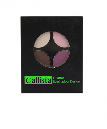 سایه چشم چهار رنگ کالیستا Callista مدل Quattro Eye Design وزن 2.5 گرم