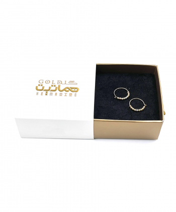 گوشواره البرنادو یکتا هماتیت گلد Hematite Gold کد 131966