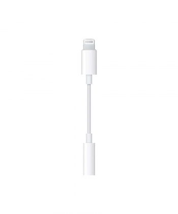 تبدیل اصلی لایتنینگ به aux جک 3.5 میلیمتری اپل Apple Lightning To 3.5mm Headphone Jack Adapter