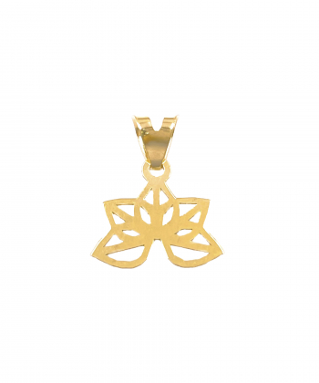 پلاک لیزری نیلوفر هماتیت گلد Hematite Gold کد 131910