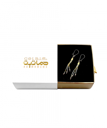 گوشواره هرینگبون دوریکا هماتیت گلد Hematite Gold کد 132131