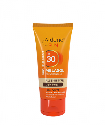 کرم ضد آفتاب 30 SPF رنگ بژ روشن آردن Ardene مدل Melasol وزن 50 گرم