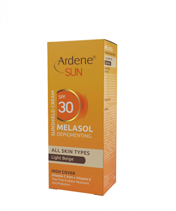 کرم ضد آفتاب 30 SPF رنگ بژ روشن آردن Ardene مدل Melasol وزن 50 گرم