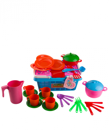 سبد اسباب بازی چایی خوری زرین تویز Zarrin Toys مدل M6