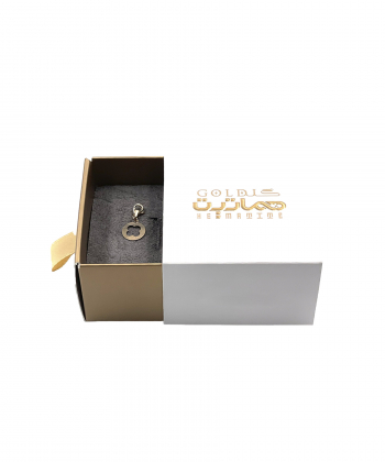 آویز قفل شیما هماتیت گلد Hematite Gold کد132186