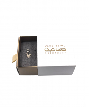 آویز قفل خرگوش هماتیت گلد Hematite Gold کد132191