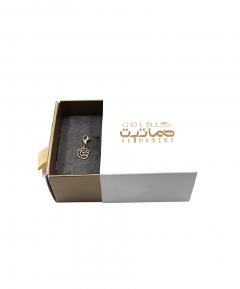 آویز قفل گل هماتیت گلد Hematite Gold کد132196