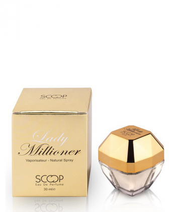 عطر جیبی مردانه اسکوپ مدل Lady Millioner حجم 25میلی لیتر