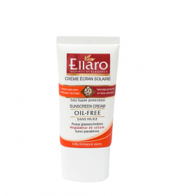 کرم ضد آفتاب فاقد چربی SPF50 الارو Ellaro مدل Teinte Claireحجم 50 میلی لیتر