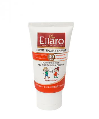 کرم ضد آفتاب کودک SPF30 الارو Ellaro حجم 50 میلی لیتر