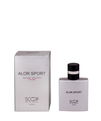 عطر جیبی مردانه اسکوپ مدل Alor Sport  حجم 25میلی لیتر