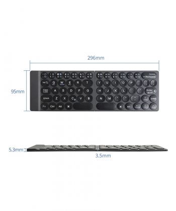 کیبورد تاشو مایپو مدل MIPOW Folding Keyboard + Magic Pouch MPC003