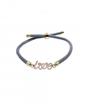 دستبند LOVE زیبا هماتیت گلد Hematite Gold کد132213