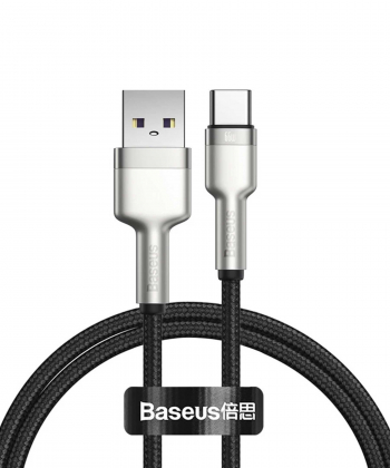 کابل تبدیل USB به USB-C باسئوس مدل CAKF000001 طول 0.25 متر