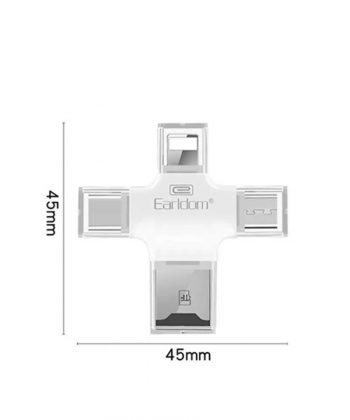 کارت خوان چهار سر ارلدام Earldom ET-OT20 All-in-One Card Reader