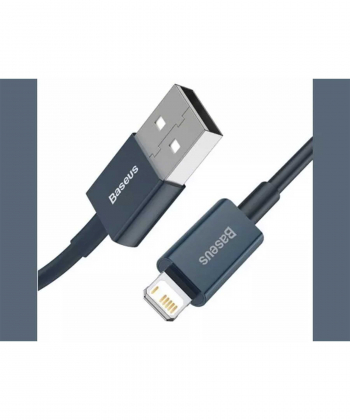 کابل شارژ سریع و انتقال داده یک متری لایتنینگ بیسوس Baseus superior series fast charging 1m cable 2.4A