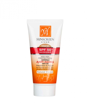 کرم ضد آفتاب بژ روشن +SPF50 مای My مدل Anti Aging حجم 50 میلی لیتر