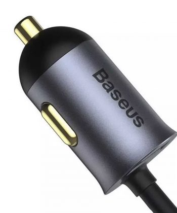 هاب شارژر و شارژر فندکی سریع بیسوس Baseus Share Together Fast Car Charger 120W CCBT-B0G