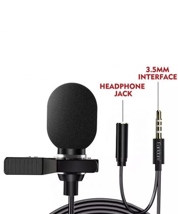 میکروفون 3.5 میلیمتری ارلدام Earldom ET-E38 3.5mm Wired Microphone