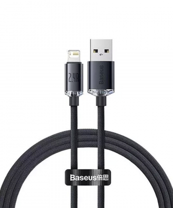 کابل لایتنینگ 2 متری بیسوس Baseus CAJY0000101 Crystal Shine 2m Lightning Cable