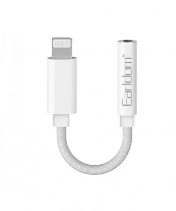 کابل تبدیل لایتنینگ به جک 3.5 میلی متری ارلدام Earldom ET-OT68 Lightning cable to 3.5 mm AUX