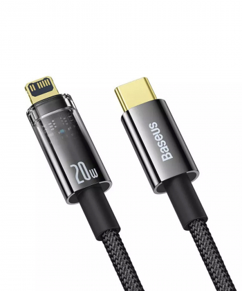 کابل شارژ تایپ سی به لایتنینگ 20 وات بیسوس Baseus Lightning Cable 2m CATS000101