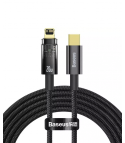 کابل شارژ تایپ سی به لایتنینگ 20 وات بیسوس Baseus Lightning Cable 2m CATS000101