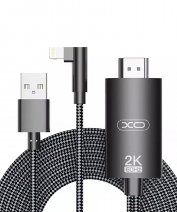 کابل لایتنینگ به اچ دی ام آی 1.8 متری ایکس او Xo GB008 HDMI To Lightning USB HD Adapter Cable