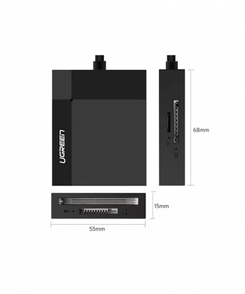 کارت خوان یوگرین Ugreen USB 3.0 Card Reader CR125 30335