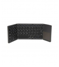 کیبورد بلوتوث تاشو با تاچ پد Foldable Bluetooth Keyboard With Touch Pad B033