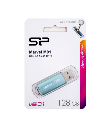 فلش مموری سیلیکون پاور مدل Marvel M01 ظرفیت 128 گیگابایت