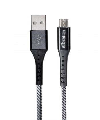 کابل تبدیل USB به microUSB سیبراتون مدل S250A طول 1.1 متر