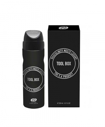 عطر جیبی مردانه عماد آرا Emad Ara مدل Tool Box حجم 30 میلی لیتر