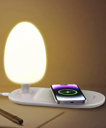 شارژر بی سیم و چراغ خواب رومیزی 15 وات الدینیو Ldnio fats Wireless Charging Desk Lamp Y3